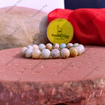Amazonite Bracelet, Narmadeshwar Store Amazonite, Emotional Healing Stone, Anxiety Relief Crystal, Communication Stone Bracelet, Truth Stone Amazonite, Heart Chakra Bracelet, Throat Chakra Healing, Calmness Stone India, Relationship Healing Crystal, Name Energized Bracelet, Natural Amazonite Beads