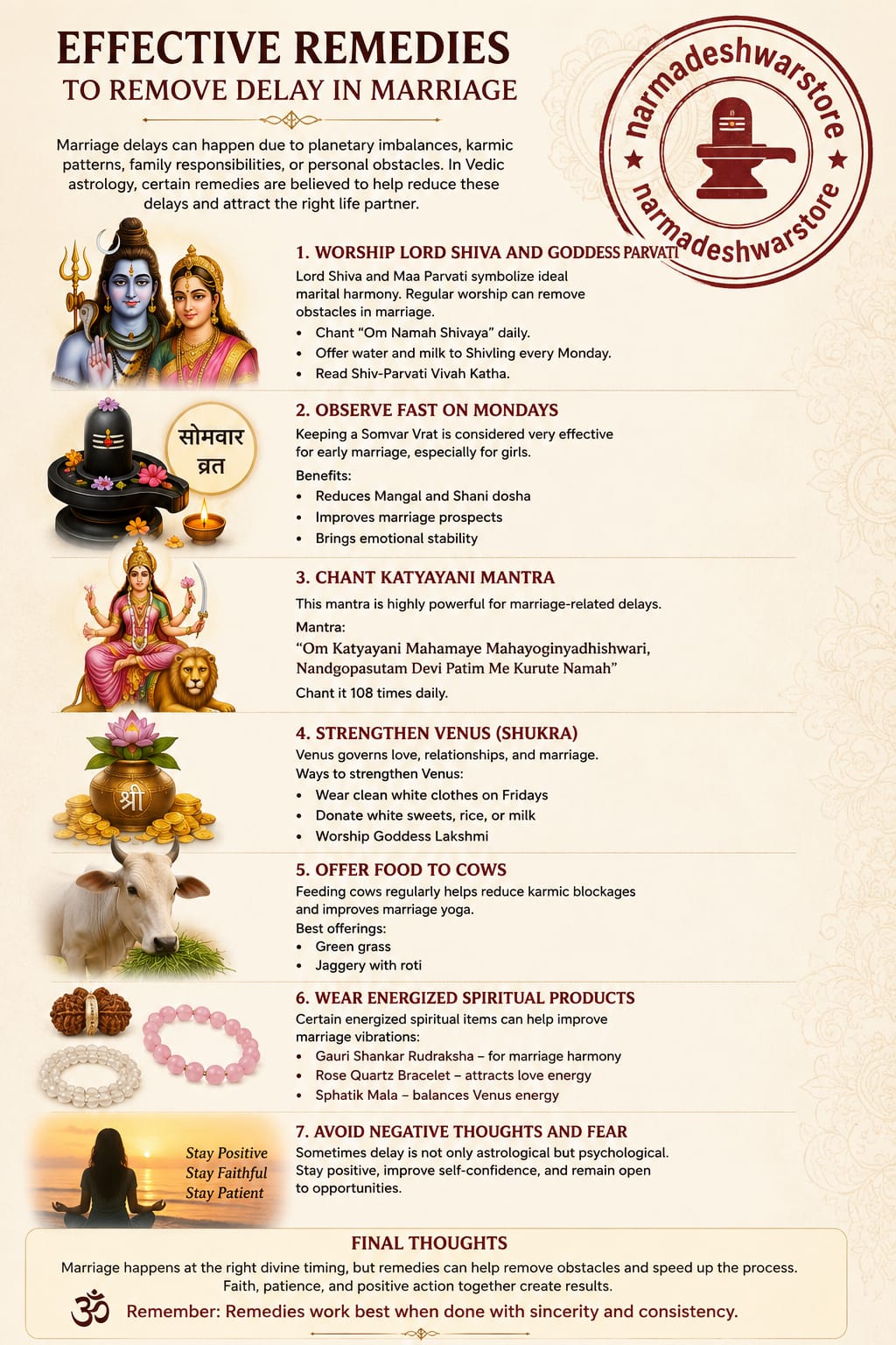 Effective Remedies to Remove Delay in Marriage