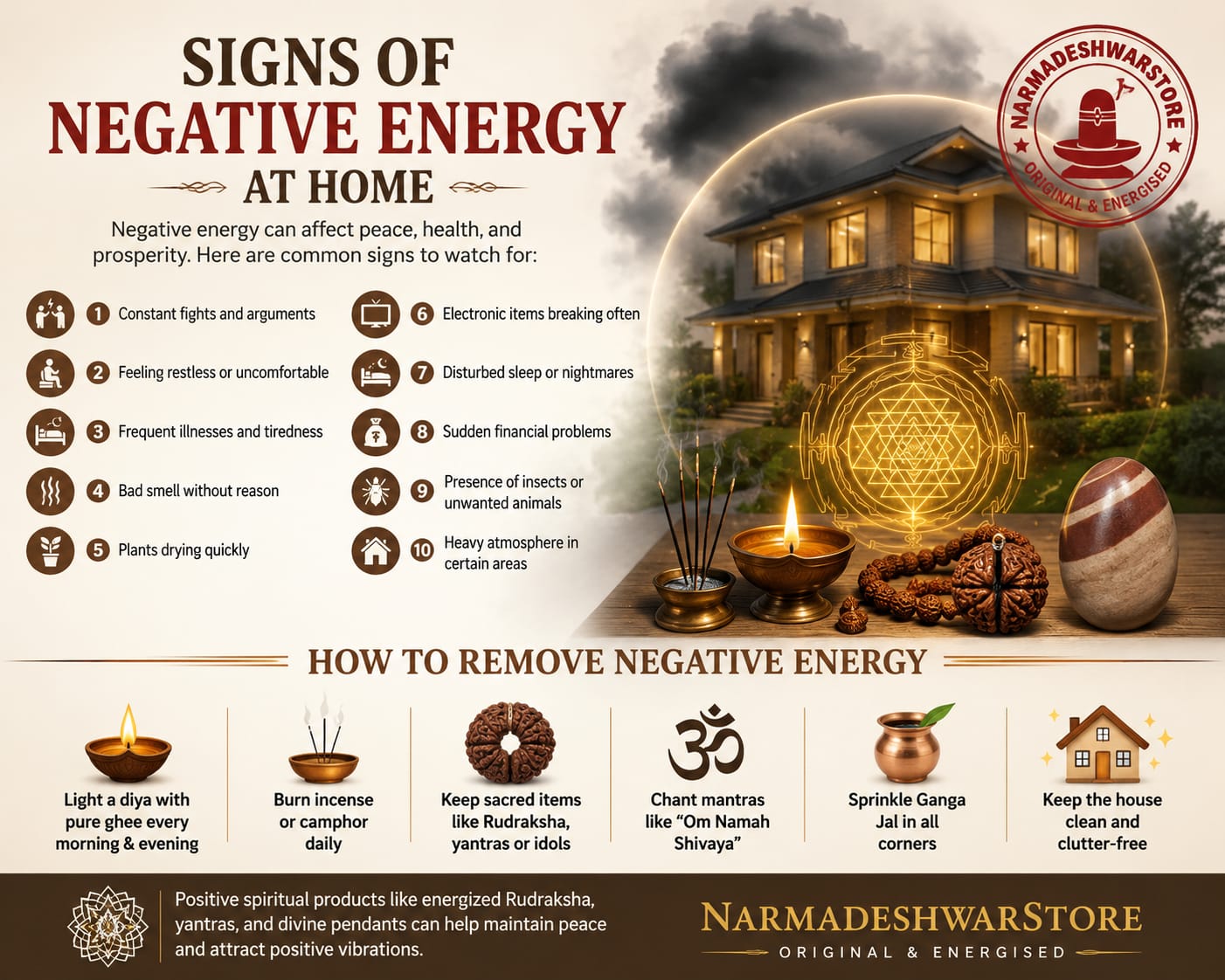 Signs of Negative Energy at Home and How to Clear It