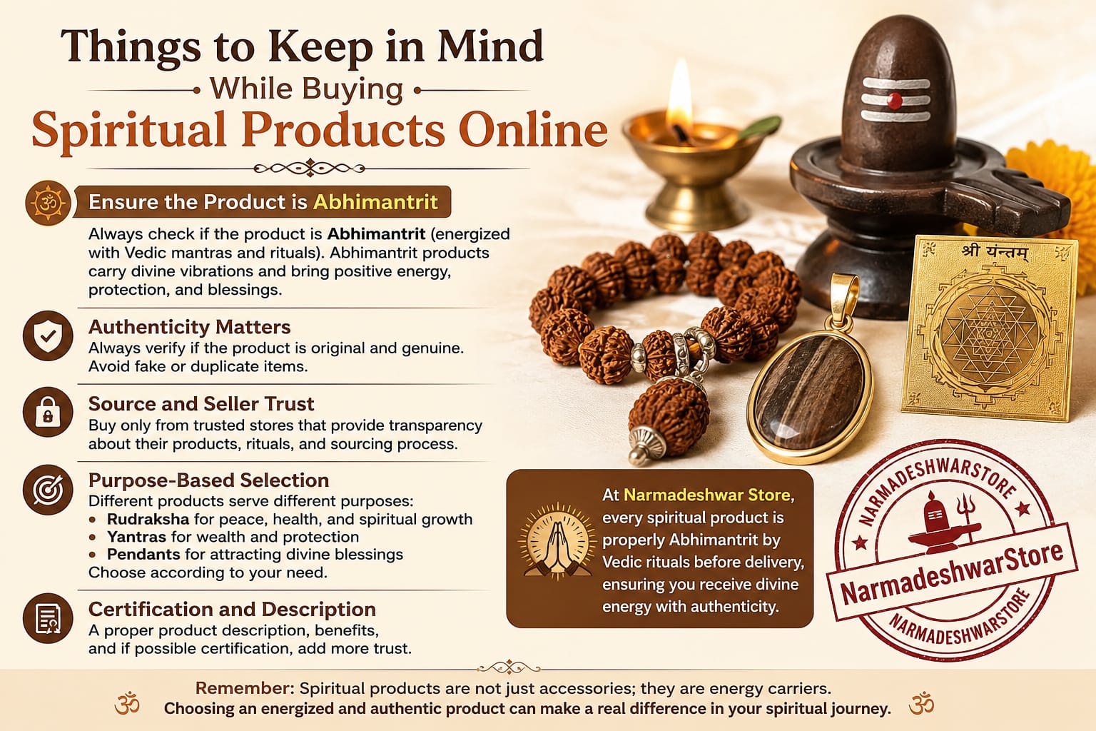 Things to Keep in Mind While Buying Spiritual Products Online
