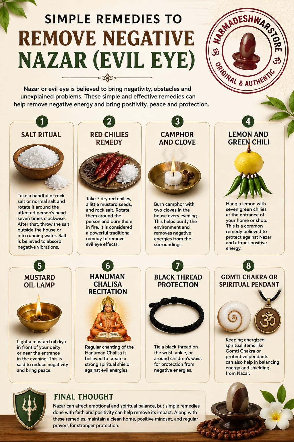 Simple Remedies to Remove Negative Nazar
