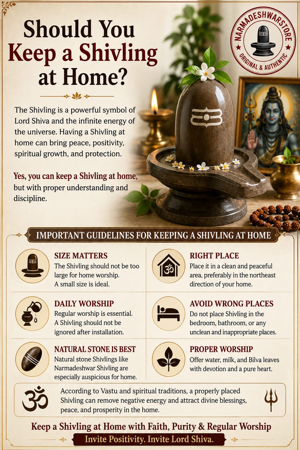 Should You Keep a Shivling at Home