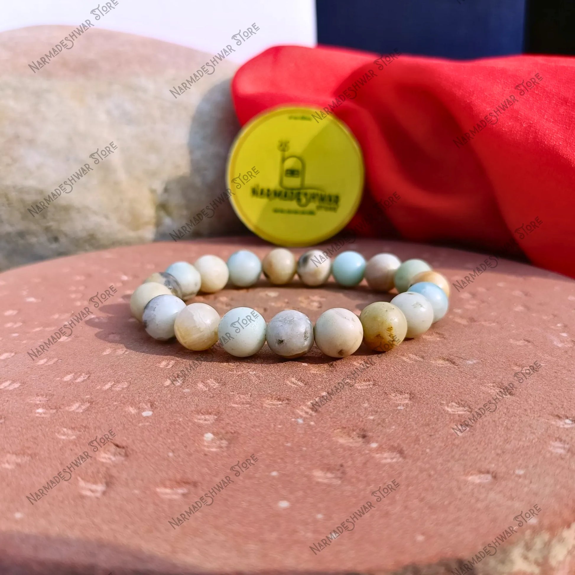 Amazonite Bracelet, Narmadeshwar Store Amazonite, Emotional Healing Stone, Anxiety Relief Crystal, Communication Stone Bracelet, Truth Stone Amazonite, Heart Chakra Bracelet, Throat Chakra Healing, Calmness Stone India, Relationship Healing Crystal, Name Energized Bracelet, Natural Amazonite Beads