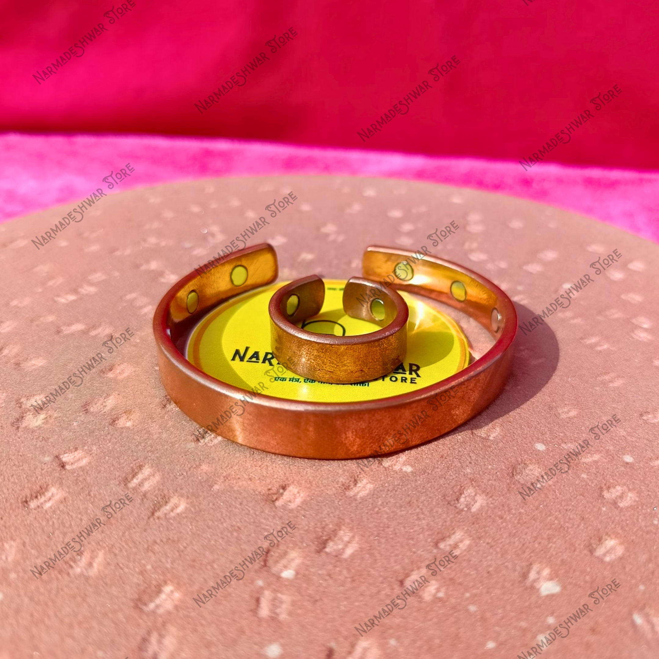 Vedic copper bracelet for BP and sugar control men women