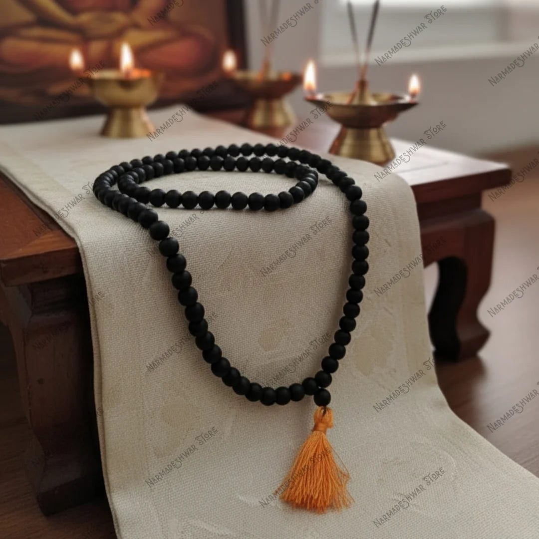 Buy Original Karungali Mala ebony wood spiritual necklace