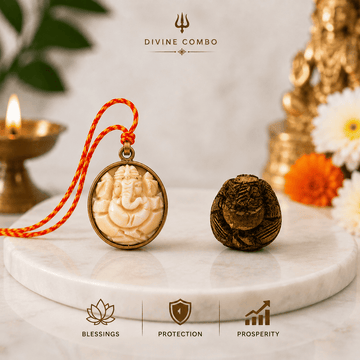 Gomti Ganesh Locket with FREE Supari Ganesh