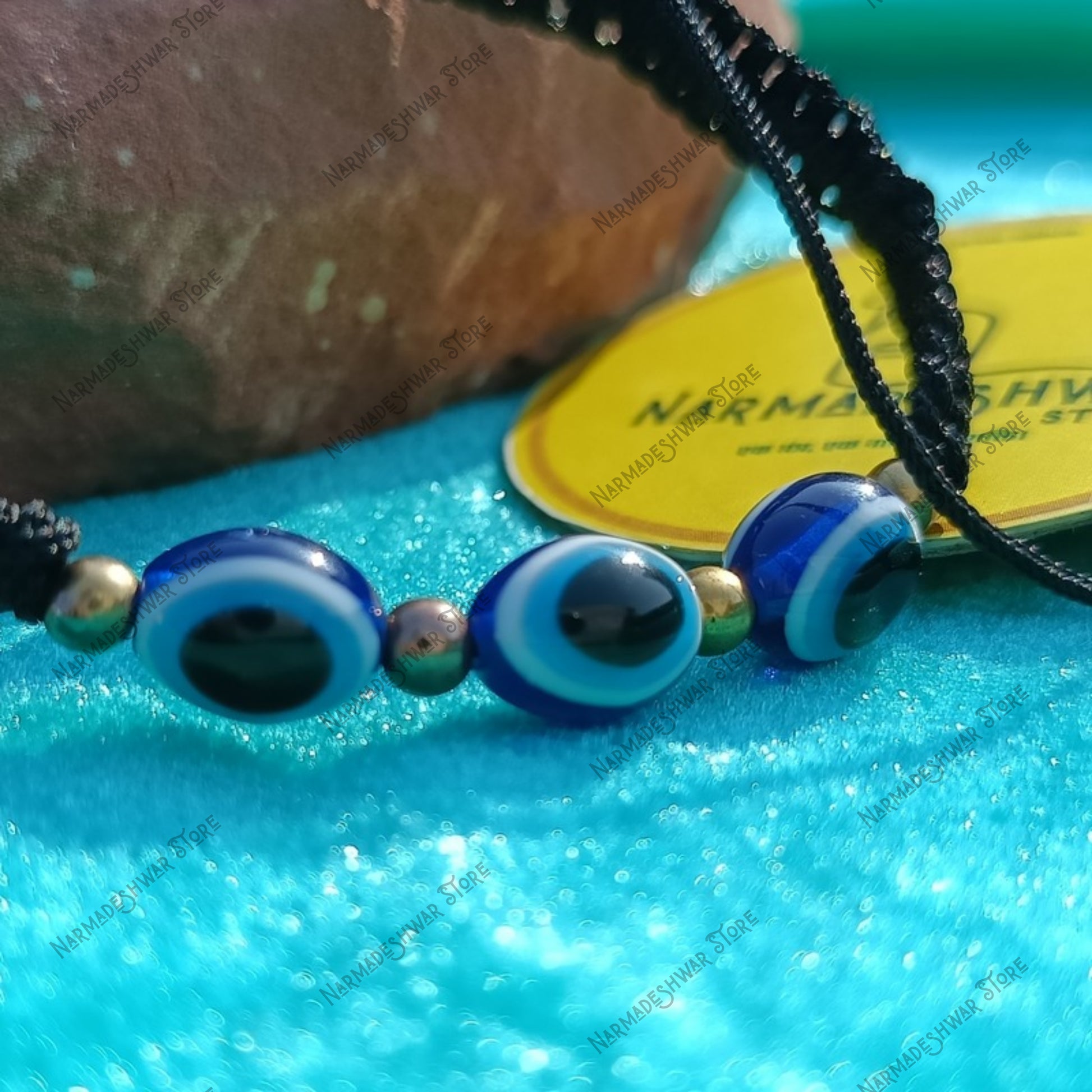 Nazar Dosh Bracelet, Evil Eye Nazar Raksha, Narmadeshwar Store Nazar Bracelet, Abhimantrit Evil Eye, Nazar Suraksha Bracelet, Negative Energy Protection, Buri Nazar Nivaran, Spiritual Protection Bracelet, Nazar Prevention