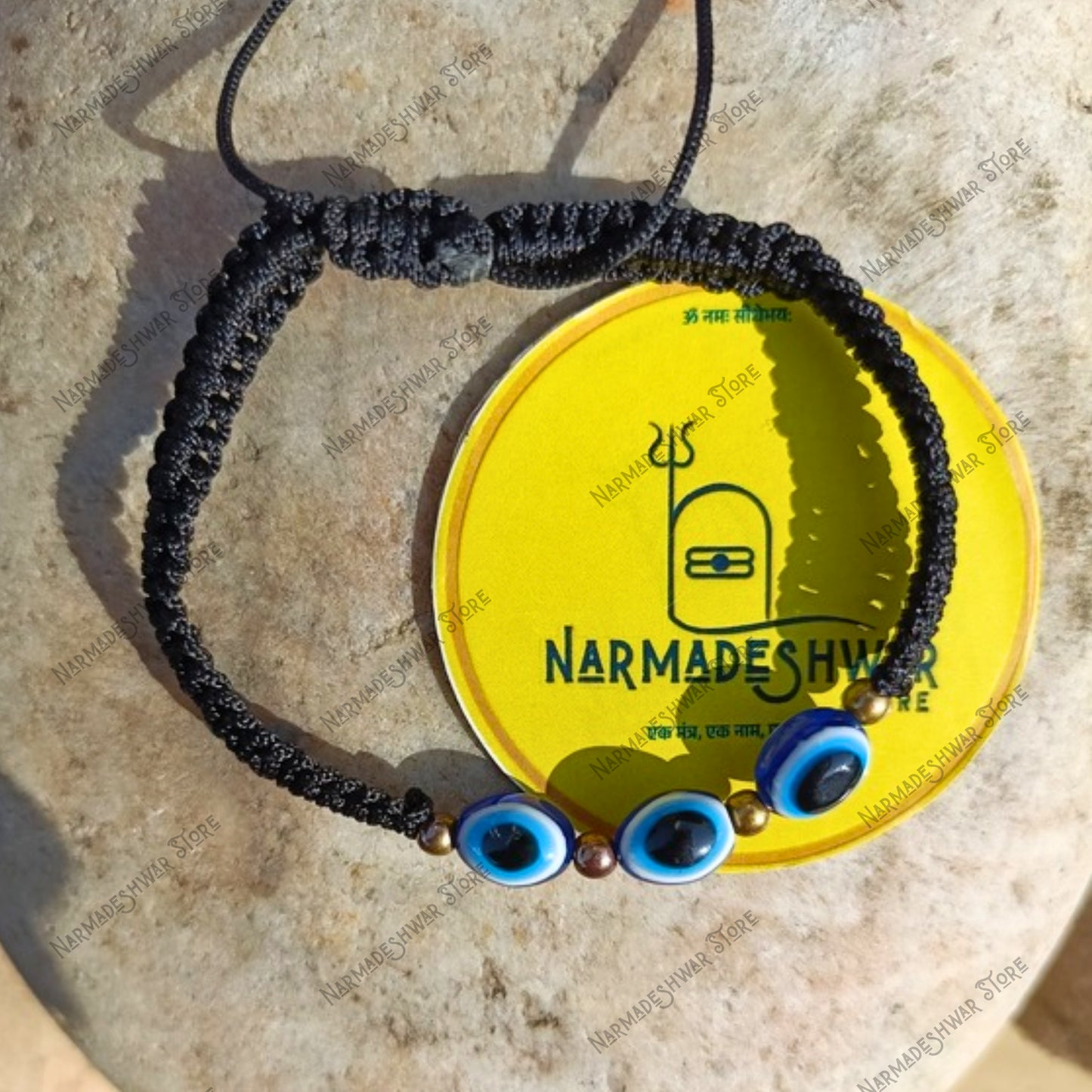 Nazar Dosh Bracelet, Evil Eye Nazar Raksha, Narmadeshwar Store Nazar Bracelet, Abhimantrit Evil Eye, Nazar Suraksha Bracelet, Negative Energy Protection, Buri Nazar Nivaran, Spiritual Protection Bracelet, Nazar Prevention
