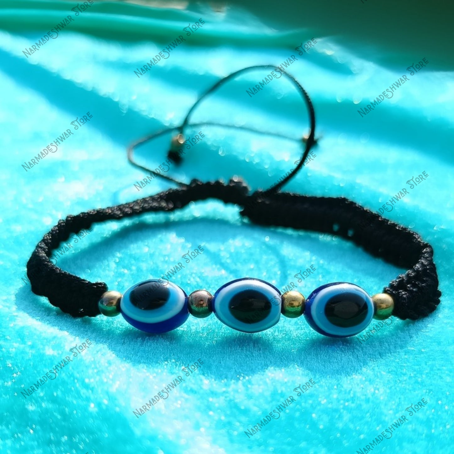 Nazar Dosh Bracelet, Evil Eye Nazar Raksha, Narmadeshwar Store Nazar Bracelet, Abhimantrit Evil Eye, Nazar Suraksha Bracelet, Negative Energy Protection, Buri Nazar Nivaran, Spiritual Protection Bracelet, Nazar Prevention