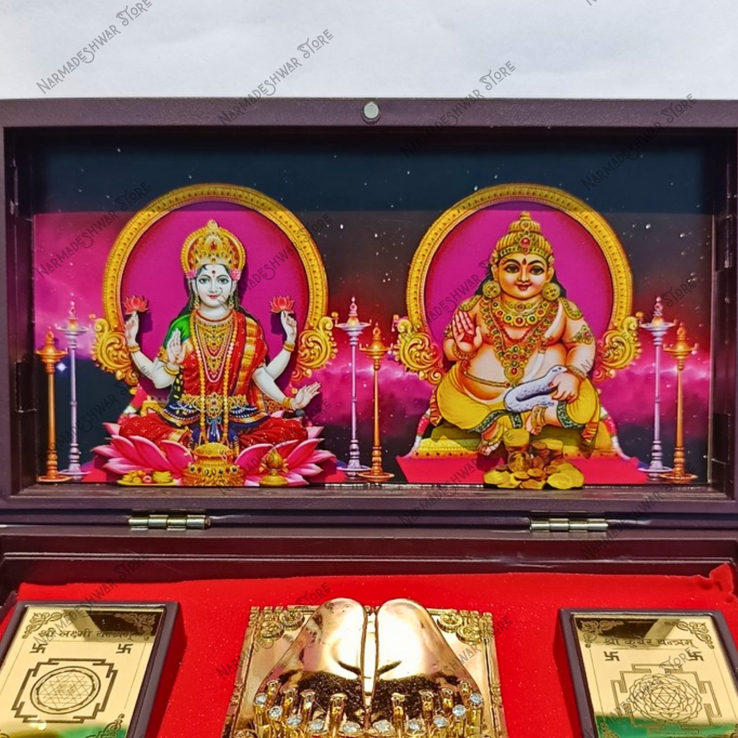 Ganesh Lakshmi Portable Pooja Temple, Lakshmi Ganesh Travel Temple, Narmadeshwar Store Ganesh Lakshmi Mandir, Portable Ganesh Lakshmi Pooja Box, Ganesh Lakshmi Wooden Temple Box, Wealth Lakshmi Ganesh Pooja Mandir, Travel Mandir Ganesh Lakshmi, Car Dashboard Ganesh Lakshmi Temple, Ganesh Lakshmi Swarna Darshan Box, Diwali Gift Lakshmi Ganesh, Home Temple Ganesh Lakshmi, Lakshmi Ganesh Darshan Box, Prosperity Pooja Box Ganesh Lakshmi, Lakshmi Ganesh Premium Pooja Box, Ganesh Lakshmi Gift Temple Box