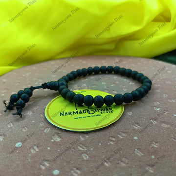 Karungali Bracelet made from sacred black ebony wood for protection