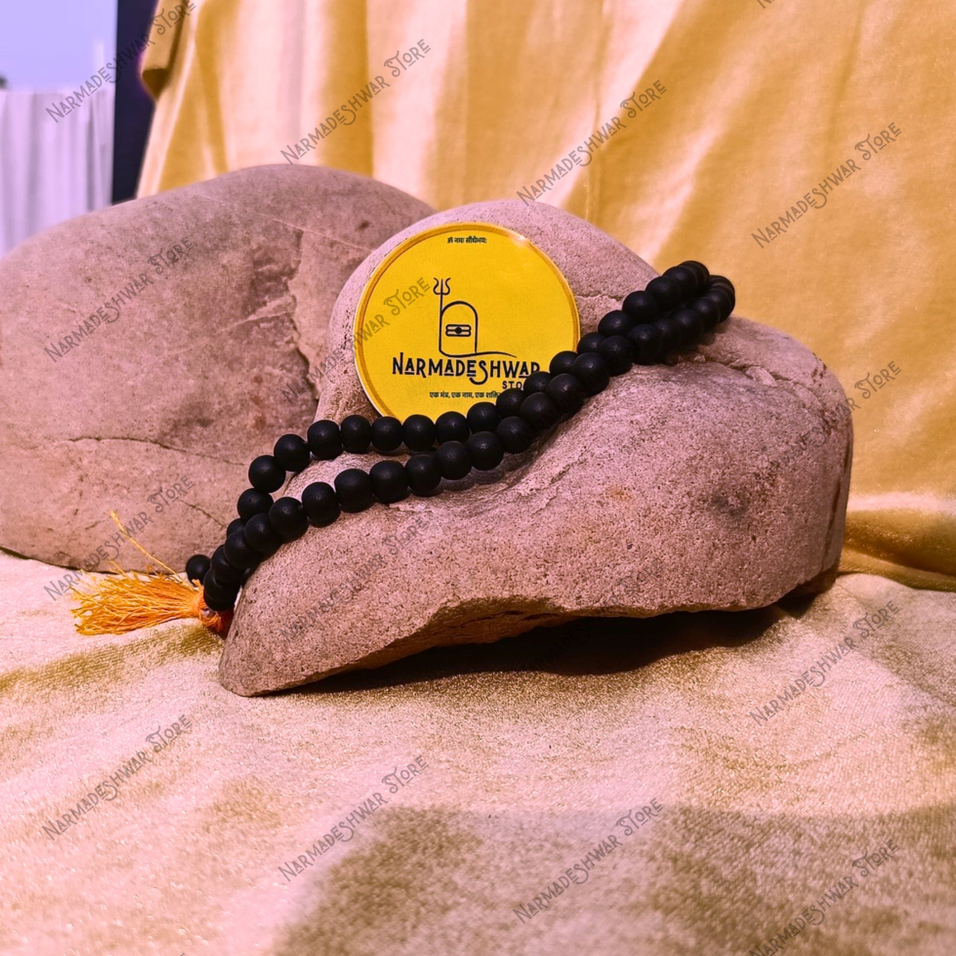 Karungali mala, original Karungali wood mala, Karungali beads mala for puja, sacred Karungali mala meditation, traditional Karungali prayer mala, handcrafted Karungali wooden mala, Narmadeshwar Store Karungali mala, Narmadeshwar Store spiritual malas, Narmadeshwar Store puja items, authentic products by Narmadeshwar Store, Narmadeshwar Store Vedic spiritual products, Narmadeshwar Store Hindu spiritual items