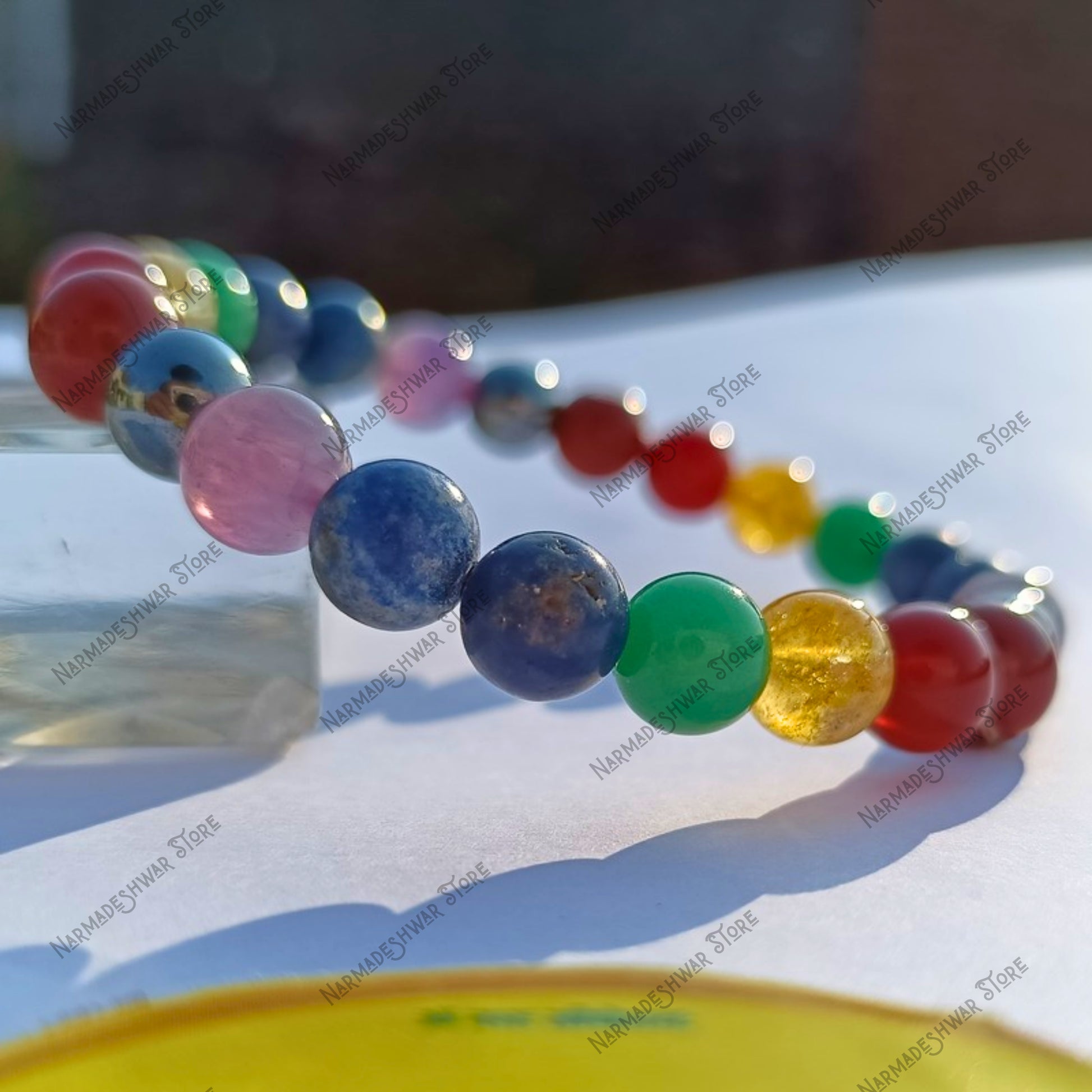 Navgrah Bracelet, Navgraha Bracelet, Nine Planet Bracelet, Naam Se Abhimantrit Bracelet, Narmadeshwar Store Navgrah, Dr Prabhat Jain Recommended, Planetary Healing Bracelet, Grah Dosh Bracelet, Luck Bracelet, Peace Bracelet, Wealth Bracelet, Astrology Bracelet, Chakra Bracelet