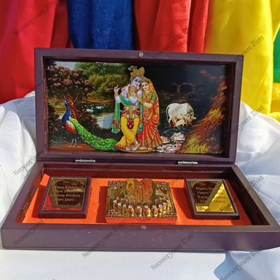 Radha Krishna Portable Pooja Temple, Radha Krishna Travel Temple Box, Narmadeshwar Store Radha Krishna Mandir, Portable Radha Krishna Mandir, Radha Krishna Wooden Temple Box, Vrindavan Radha Krishna Pooja Box, Travel Pooja Temple Radha Krishna, Radha Krishna Car Temple Box, Divine Radha Krishna Pooja Mandir, Radha Krishna Darshan Box, Spiritual Gift Radha Krishna, Radha Krishna Swarna Darshan Box, Home Temple Radha Krishna, Radha Krishna Premium Pooja Box, Portable Vrindavan Mandir