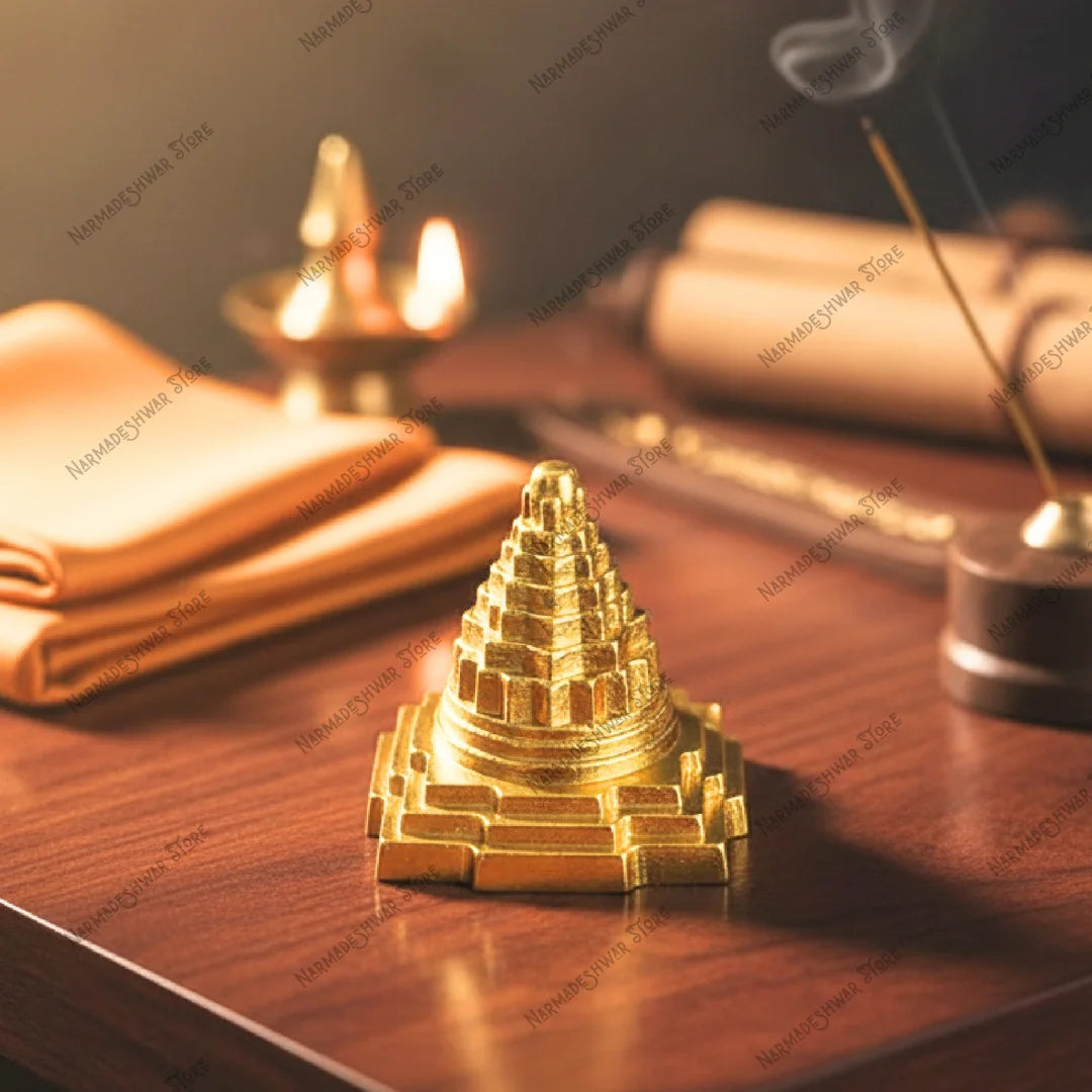 Shri Yantra Vedic Energized Small Size for Wealth and Prosperity
